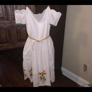 Tatyana flower cart dress